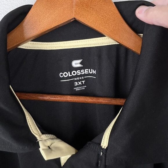 NWT Men's Colosseum Purdue Boilermakers Big & Tall Polo 3XT Black Tall New - Picture 4 of 7